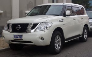Nissan 2023 Patrol · White — 20,000 km, USD 75,000