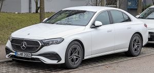 Mercedes-Benz 2023 E-Class E 300 · White — 38,000 km, USD 42,000